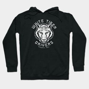 White Tiger Drivers Hoodie